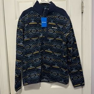 Columbia quarter zip fleece men’s XL